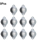 Heavy Duty Nylon Ball Casters Gliding Smooth As Butter With Quiet Roller Wheels And A Tough Galvanized Mount, 10 pcs.