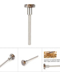 Pro Jewelry Engraving Flywheel Shank For Fine Detail Work Multi Angle Kit 120 125 130 135 150 Deg Crystal Knife, side view