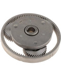 Heavy Duty Steel Planetary Gear For E Bike Motors With 8mm Bore 608 Bearing 36 Tooth Gear Set Including 18 Tooth Sun Gear And 90 Tooth Internal Ring Gear 47.5 Steel Ring For Durable Smooth Power Transfer showing top view of gears