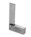 63x40mm steel machinist square with wide seat, L-shaped right-angle woodworking tool
