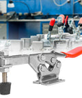 Quick Release Horizontal Toggle Clamp SUS304 Stainless Steel With 280 Kg Holding Capacity for welding and machining fixturing
