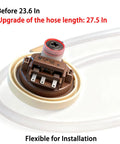 Washer Pressure Switch And Water Level Sensor Replacement For Samsung And LG Washers with 27.5-inch hose upgrade