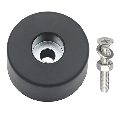 8 Pack Beefy Heavy Duty Anti Vibration Rubber Feet With Stainless Steel Nuts And Washers For Generators, Pressure Washers
