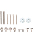 Metal screws and washers for hardware assembly, including various lengths, ideal for Plug And Play Usb4 External Gpu Dock Station With Pcie 16x Graphics Enclosure For Gaming Laptops Adding Beast Mode Performance Via Rapid 40gbps Bandwidth And Atx Mount Bracket.