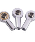 Aluminum M2 Tie Rod End Ball Joint Link Ball Head Holder 2mm Steering Linkage For HSP Tamiya Mini 4WD RC Cars Boats Planes Trucks And Crawlers 10 Pack Durable Lightweight High Precision Upgrade Parts, silver
