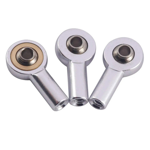 Aluminum M2 Tie Rod End Ball Joint Link Ball Head Holder 2mm Steering Linkage For HSP Tamiya Mini 4WD RC Cars Boats Planes Trucks And Crawlers 10 Pack Durable Lightweight High Precision Upgrade Parts, silver
