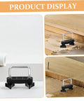 Heavy Duty Roof Rack Clamps For Quick Cargo Carrier Mounts With Noise Reduction Design, Universal Fit For Most Vehicles