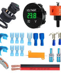 Voltage Display Kit For Kids Ride On Cars, Easy Low Voltage Protection And Soft Brake Upgrade components and accessories