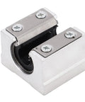 4 Pack Aluminum Slider Linear Motion Ball Bearing Slide Block SBR10UU Pro Grade High Precision CNC Machine Tool Component For Aerospace Durable Aluminum Alloy Built To Deliver Smooth Operation Performance And Low Friction close-up