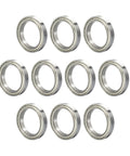 10pcs precision 6806ZZ ball bearings, 30x42x7mm, dual shield, ideal for robotics, camera gimbals, RC drones, chrome steel construction.