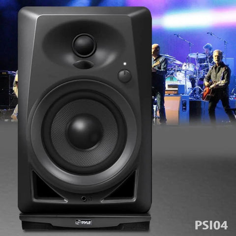 Pro Grade Foam Isolation Pads For Studio Monitors Subwoofers And Loudspeakers 7.5 By 9.1 Inch Platform With Rubber Base Delivers Crisp Vibration Dampening For Clearer Low End And Safer Stable Setup