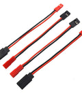 Two Pairs 10cm JST To JR Servo Cable Adapters Male To Female And Female To Male For RC Planes Helicopters Cars Must Cop