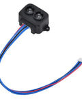 Front view of Ultra Accurate Lidar Range Finder Sensor For Raspberry Pi And Pixhawk, VCSEL Micro Ranging Module with cable