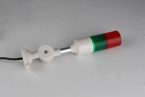 24V LED Indicator Lights For Industrial Machines And Tooling, Signal Alarm Light With Buzzer Tower, 2 Layer Beacon