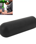 Silicone Barbell Grip Pad Anti Slip Handle Cover for Dumbbells Thick Protect Pad 20cm Length 5cm Inner Diameter Black