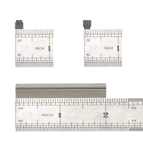 Stainless Steel Crank Shaft Sleeve Adapter From Three Quarter Inch To One Inch Three Inch Long With Two Inch Step Key And One Quarter Inch Keyway Fits Gas Engine Pulleys And Predator Pulleys Precise Fit And Durable Construction next to ruler for scale
