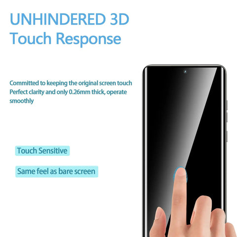 Two Pack 3D Screen Protector For Motorola Edge 2025 And Two Pack Camera Lens Tempered Glass Protector applied on phone