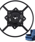 Heavy Duty 24 Inch Recliner Chair Swivel Ring Base Kit Replacement With 10 Inch Swivel Ring Base 360 Degree Rotation Bottom