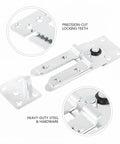 Sofa Connector Buckle For Sectional Couches And Modular Furniture Locks To Stop Sliding And Shifting Heavy Duty Steel Construction