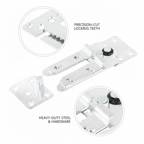 Sofa Connector Buckle For Sectional Couches And Modular Furniture Locks To Stop Sliding And Shifting Heavy Duty Steel Construction