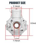 Trail Tested Straight Bolt Swap Replacement For Honda Fourtrax Rancher 420 Atv 2007 Through 2013 Rear Final Gear Differential Assembly Covers Oem 41300Hp5600 Codes dimensions image with size measurements 3.14" x 7.75" x 8.5"