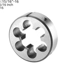 Do It All Fifteen Sixteenths Of An Inch Tap And Die Set With Sixteen TPI Right Hand Threads, steel die, precision cut