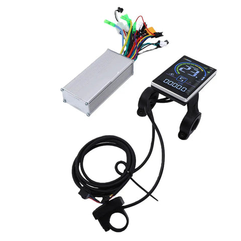 500W Electric Bike Controller Kit With LCD Display For Scooter Mods And Brushless Motor Controller Over Current Protection