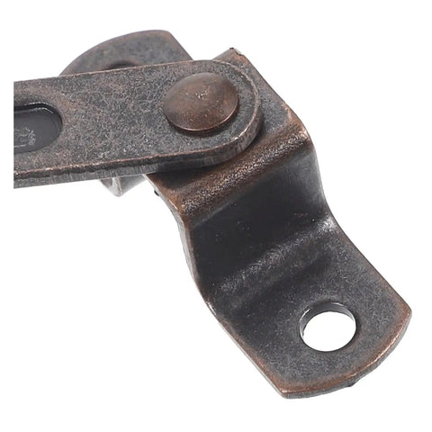 Kickass Stainless Steel Self Closing Hinges For Storage Chests And Jewelry Boxes Smooth Operator Lid Stays close-up of hinge detail