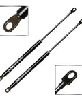Two Pack Universal Lift Support Struts Ninety Pound Gas Shocks For Toolbox Lid Boat Storage Truck Cap And Toppers With Eyelet Ends, close-up of eyelet ends