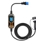 No Sweat Portable Ev Charger Type 2 32A 7KW With Smart Wifi App Control and 5 meter cable for fast charging.