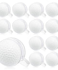 Set Of 12 Dope Golf Themed Cosmetic Bags For Coaches And Players Round Clear PVC Zipper Pouches Travel Toiletry Organizers