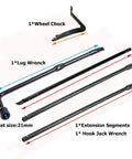 Beefy Heavy Duty Spare Tire Lug Wrench Kit For Ford F Series Super Duty 2008 To 2022 With 2 Ton Mechanical Jack Upgrade