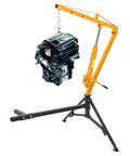 Heavy Duty Hydraulic Engine Hoist With Hitch Mount Truck Crane For 2 Inch Receiver fully adjustable boom lifting engine
