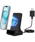 Stealth Mode Wireless Charger Packed With A Hidden 2K Spy Camera Featuring 160 Degree Wide Angle Viewing and Smooth Night Vision.