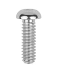 Titanium Button Head Socket Cap Screws 1/4-20 Grade 5 Ti 6Al 4V Fully Threaded With Allen Hex Drive
