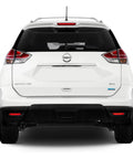 Nissan Rogue 2009 to 2017 7 inch rubber antenna mast replacement on rear of white SUV with car wash proof copper coil