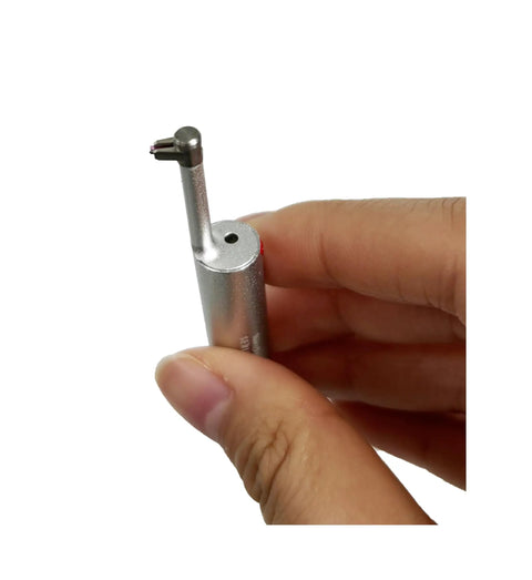 Surface Roughness Tester For Curved Surfaces With Sensor For Convex Or Concave Profiles On Workpieces Radius 3 Mm And Up TS 110 Transducer Included No Fuss Easy Read Industrial Grade Metrology Instrument hand-held sensor detail