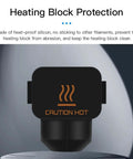 Silicone sock for 3D printer heating block protection, part of All In One 3D Printer Tool Kit For A1 And A1 Mini Pro Grade Maintenance Set.