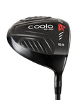 Forgiving Game Improvement Golf Driver For Beginners And Casual Players With High Launch 10.5 Or 12 Degrees 460cc Face Right Or Left Handed For Men And Petite Women Easy Swing And Solid Feel, black driver head close-up