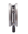 Top Shelf Screwless Mini Insert Toolmaker Vise For Milling And Drill Presses Hardened Steel Machinist Vice showing screw mechanism detail.