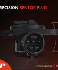 Throttle Position Sensor TPS Replacement That Fits Honda And Acura Cars Easy Plug And Play Upgrade For Accord Civic Integra CRV MDX And More Boosts Idle Stability Throttle Response And Overall Drivability. 3-pin black plastic sensor