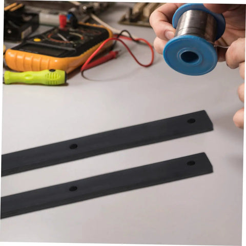 Two Pack Heavy Duty Vibration Rubber Pads Non Slip Isolation Mats For Shelving And Equipment Mounts Noise Reduction