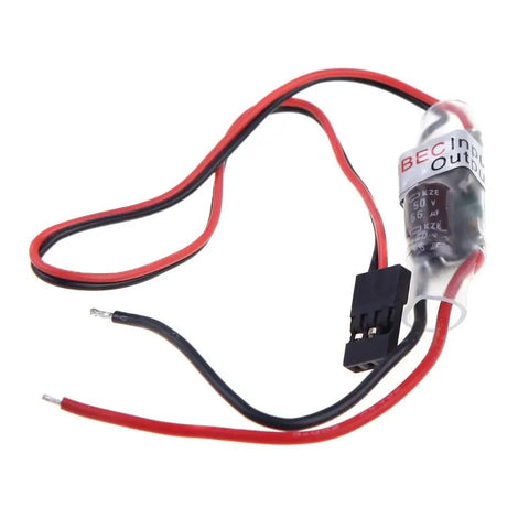 Two Pack RC BEC UBEC 5V 3A Step Down Module with EMI Shielding and protection for RC Quadcopter Airplane FPV Camera