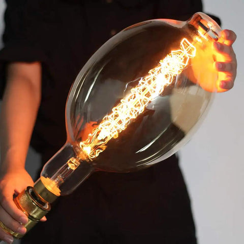 Giant Edison Bulb BT180 Vintage Incandescent 60W Spiral Filament 110 130V E26 Base Light Bulb For Home Bar Restaurant And Hotel Decor