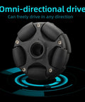 Omnidirectional drive Brompton omni wheel upgrade for smooth rides