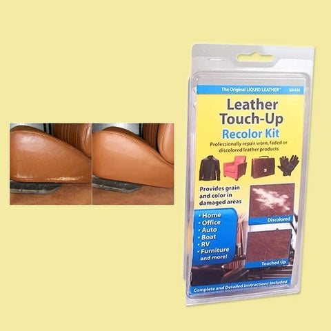 Leather Repair Kit That Fixes Cracks Tears Burns And Scuffs Like A Pro With Color Matching Quick Fix For All Leather Surfaces
