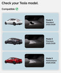 Check compatibility for Tesla Model 3 Standard, Premium, and Performance 2025/2026 with rear emblem full cover sticker.