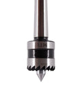 Heavy Duty Wood Lathe Drive Center 1MT With Five Eighth Inch Crown For Precision Woodworking 40Cr Alloy Steel Super Tough Strong Grip Teeth