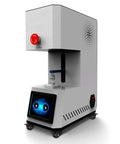 3D printer with digital display on wheels showing advanced technology.
