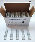 Open box of Collated Concrete Nails 19mm For Cordless Nailer GX3 GX100 GX120, 1000 Nails Per Box, 3mm Thick, Ultra Hard Carbon Steel